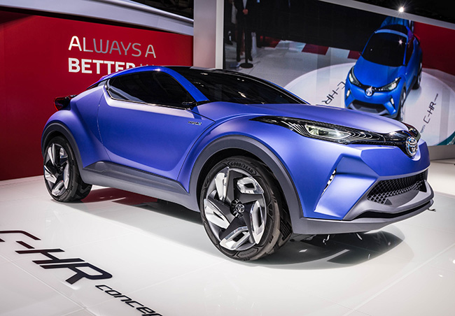 Toyota C-HR Concept Revealed at 2014 Paris Motor Show Toyota C-HR Concept Revealed at 2014 Paris Motor Show