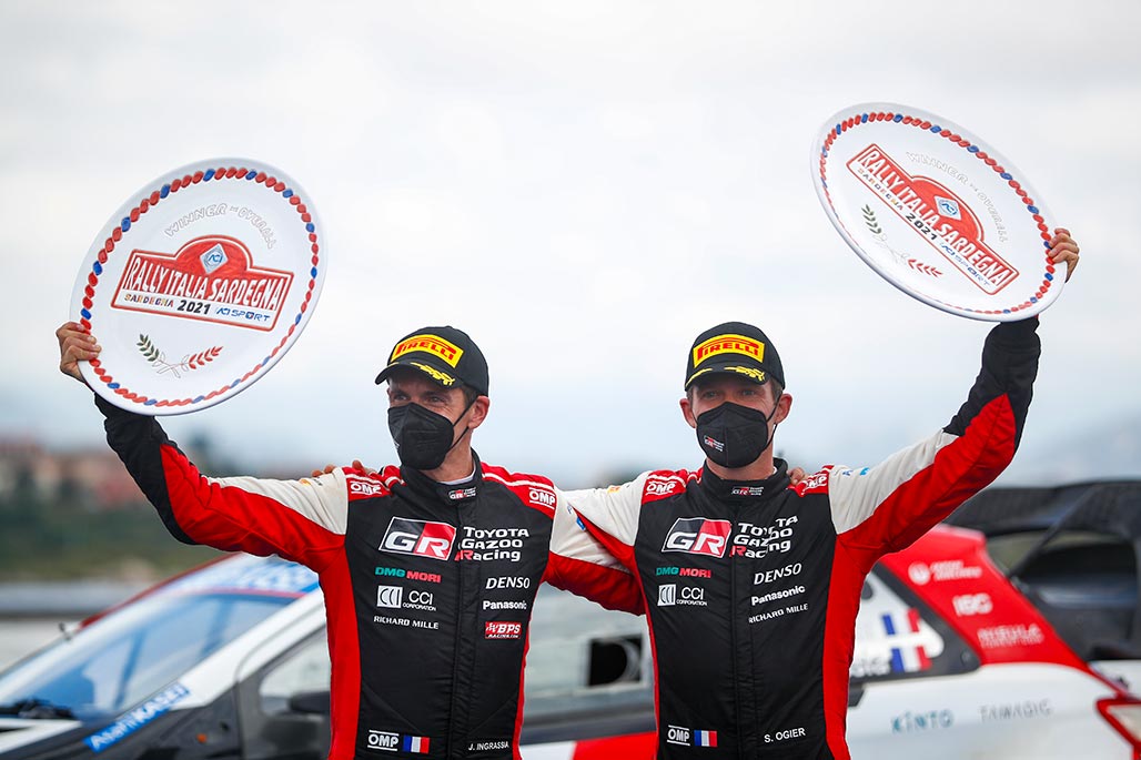 TOYOTA GAZOO Racing scores a remarkable one-two in Sardinia TOYOTA GAZOO Racing scores a remarkable one-two in Sardinia