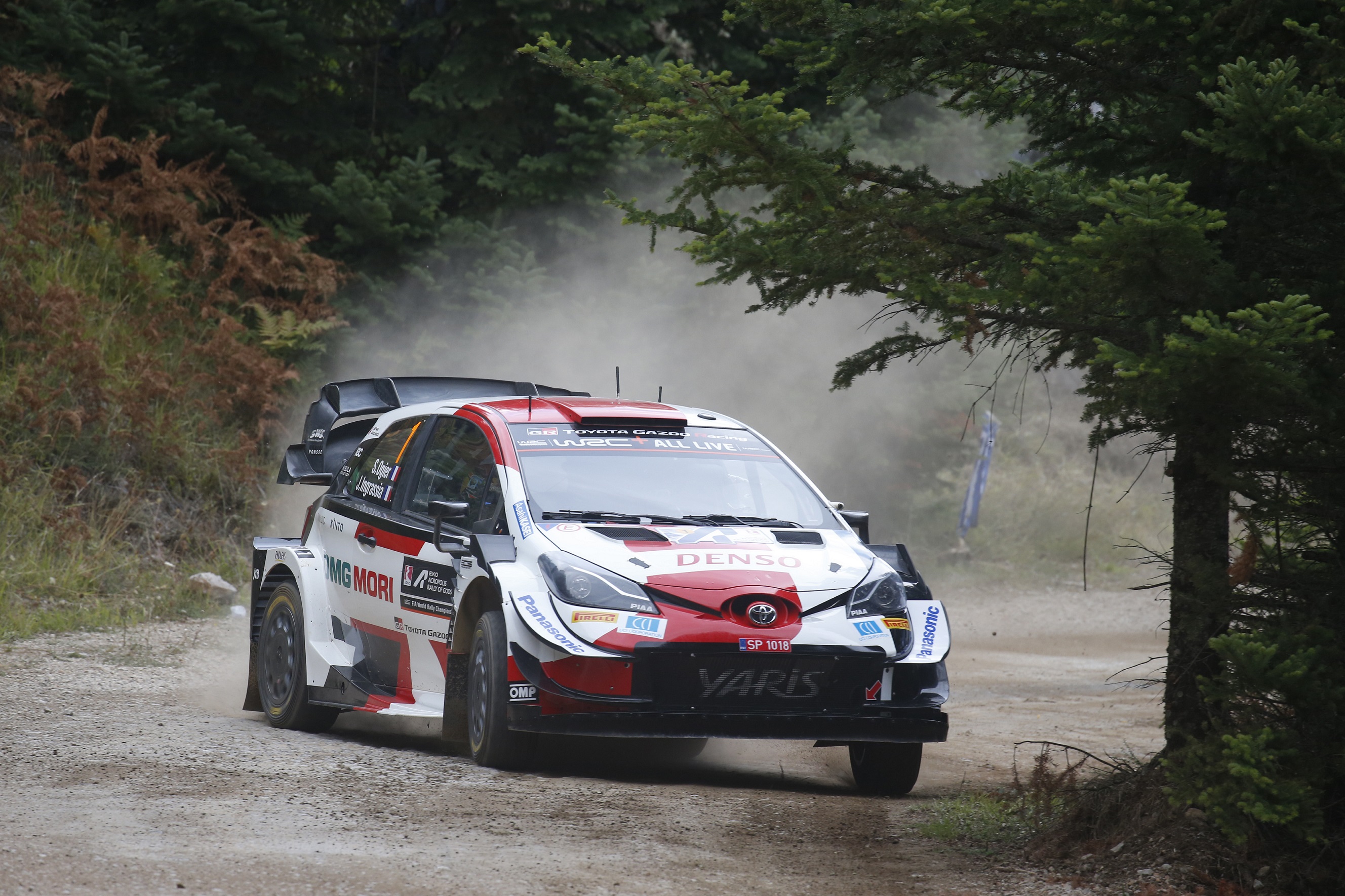 Toyota Claims Another Double Podium Win in Acropolis Rally in Greece Toyota Claims Another Double Podium Win in Acropolis Rally in Greece