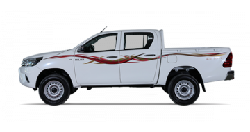 Hilux Vehicle White