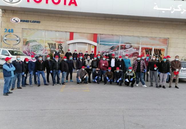 Markazia Toyota - Bread Distribution in Jarash and Ajloun