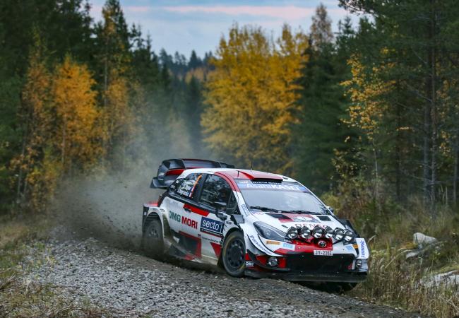 Toyota Celebrates Sixth Win in World Rally Championship Season at Rally Finland