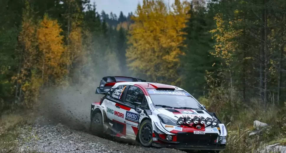 Toyota Celebrates Sixth Win in World Rally Championship Season at Rally Finland