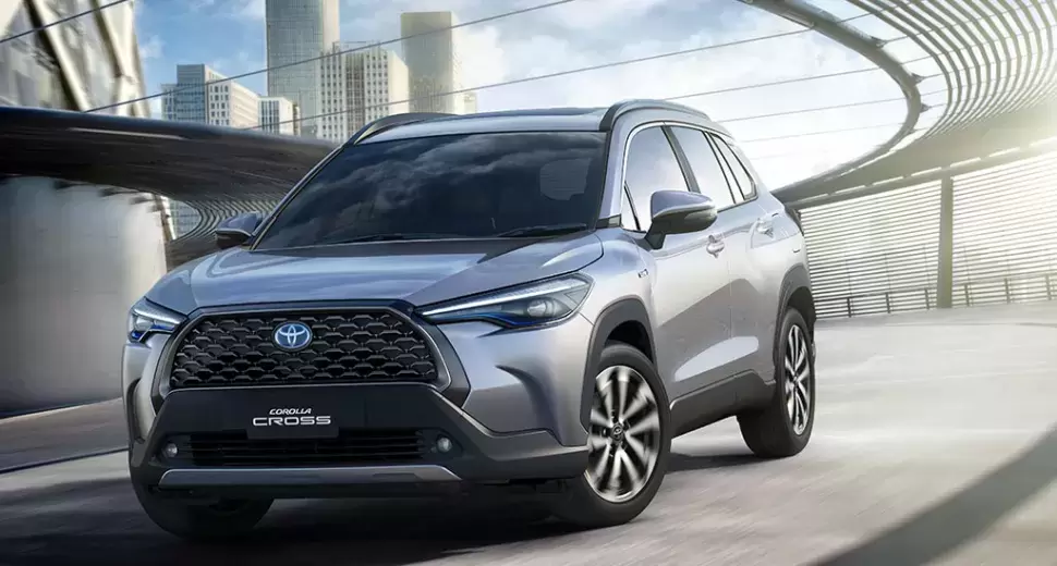 Corolla Cross Vehicle Grey