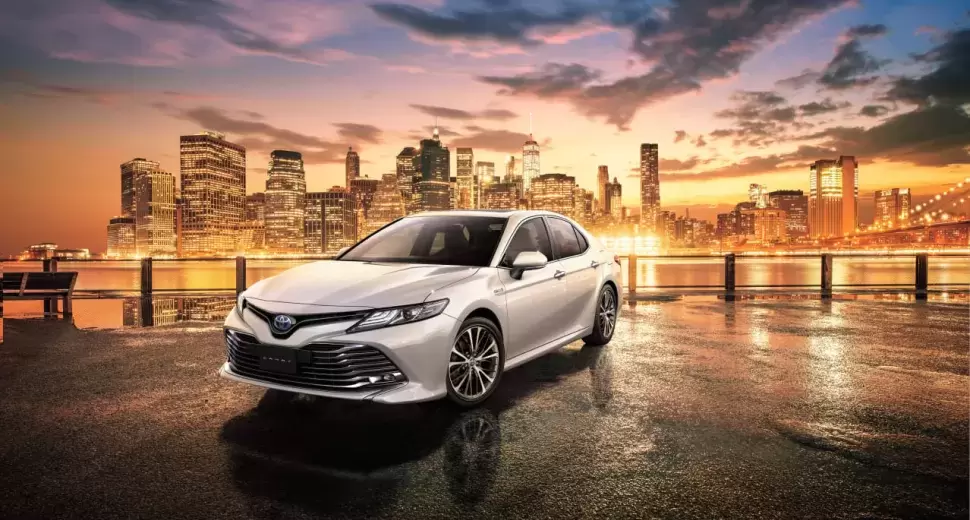 Camry Vehicle White 