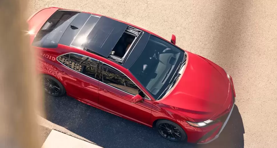 Camry Vehicle Red 